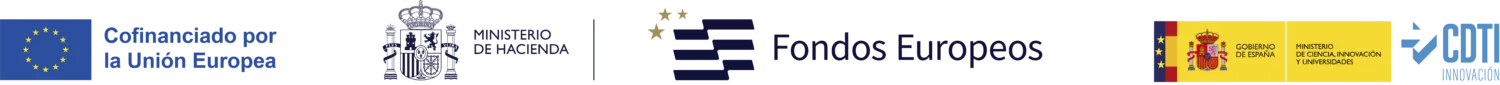 Proyecto cofinanciado por el CDTI y el Fondo Europeo de Desarrollo Regional (FEDER)